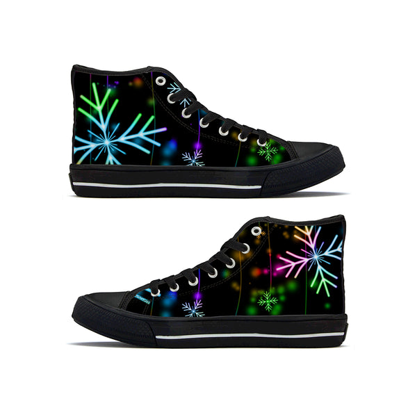 Diverse Panda Snowflake Hi Tops