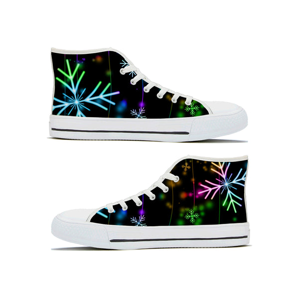 Diverse Panda Snowflake Hi Tops